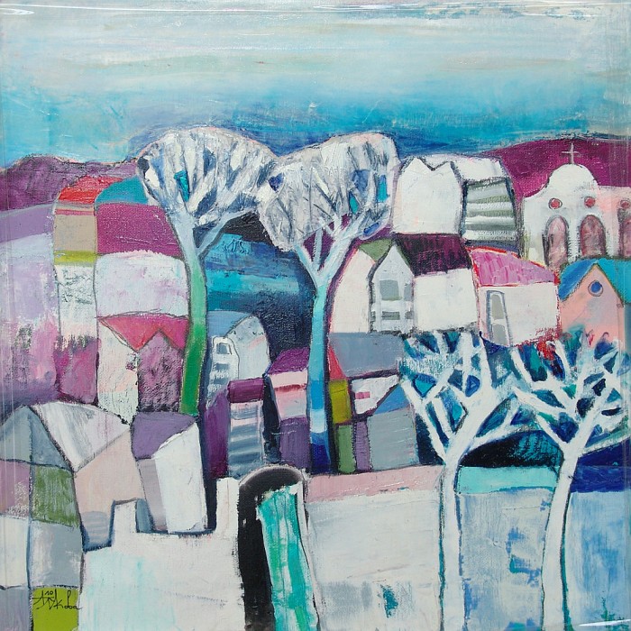 Landscape in white Landscape in white