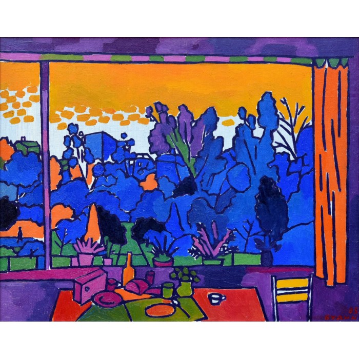 Through the window, 1985