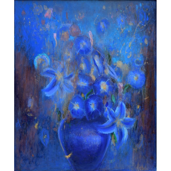 Blue flowers