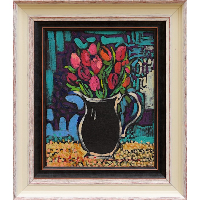Jug with tulips Jug with tulips