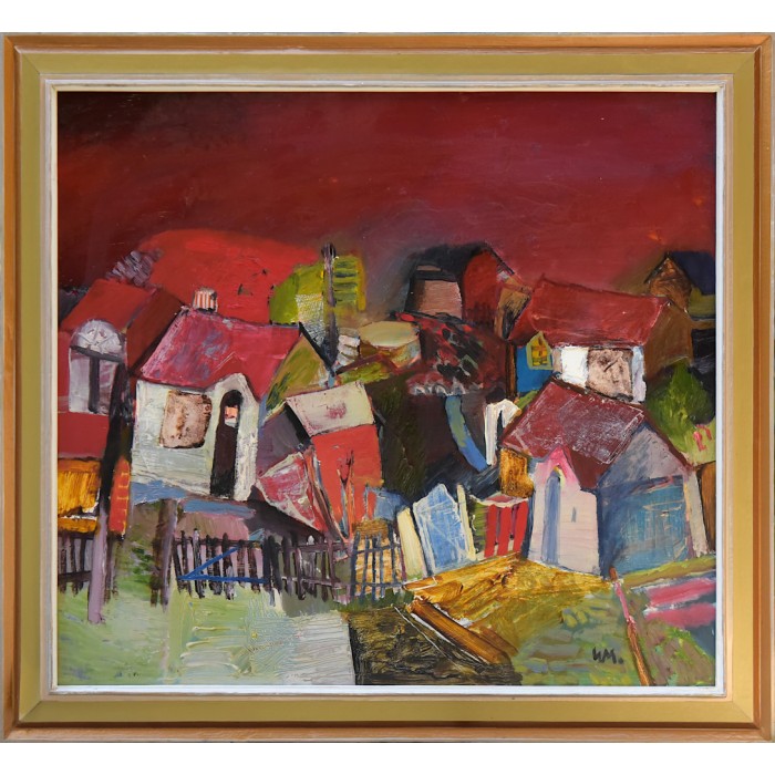 Landscape in red, 1995