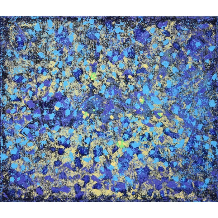 Impression in blue II, 2024