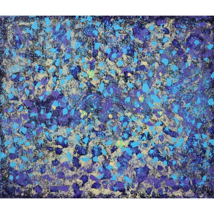 Impression in blue II, 2024