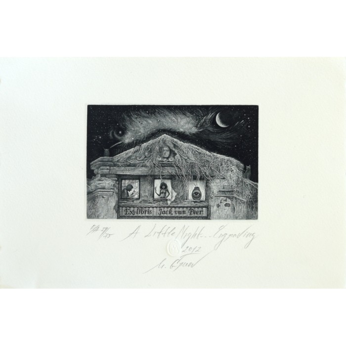 A little Night Engraving