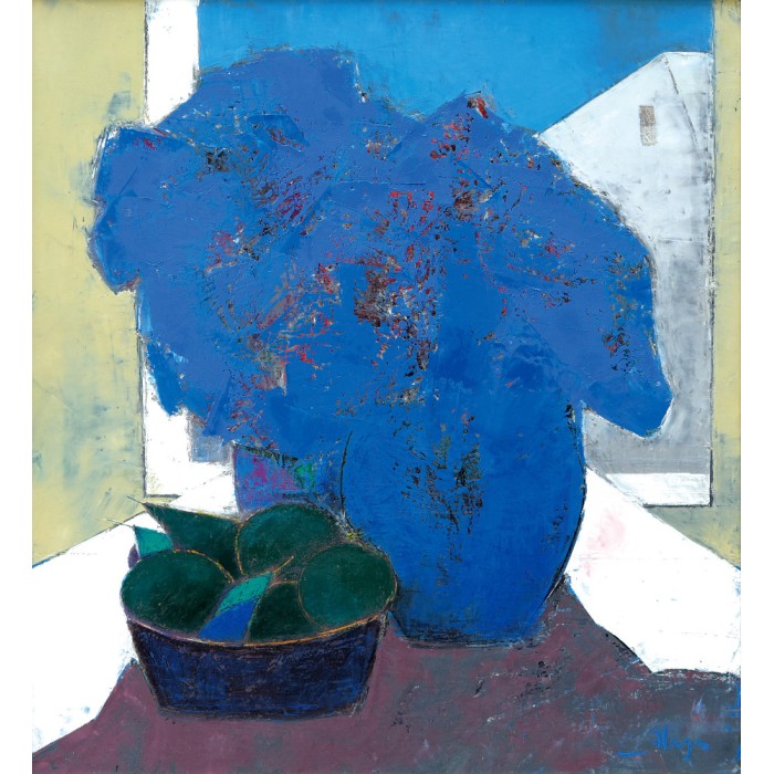 Day in blue