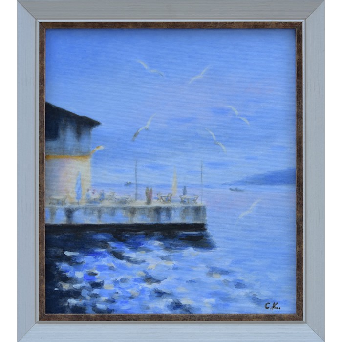 Blue evening
