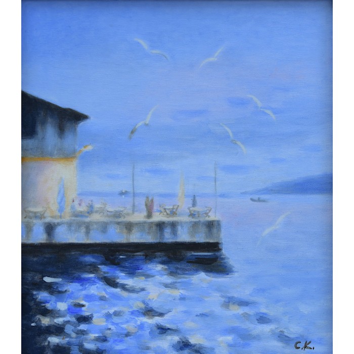 Blue evening
