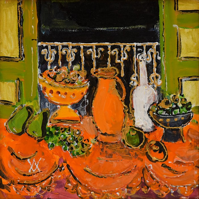 Still-life in orange