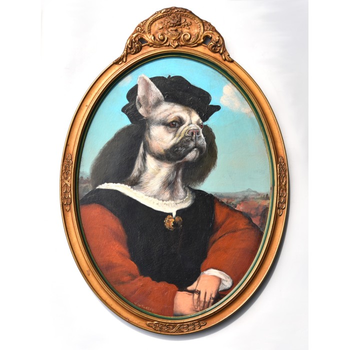 Portrait of Agnolo the dog Portrait of Agnolo the dog