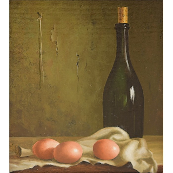 Still life with a bottle Still life with a bottle