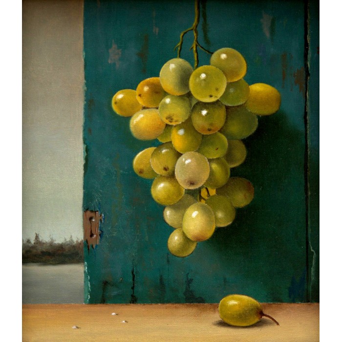 Still life with grapes I