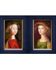 Portrait, diptych Portrait, diptych