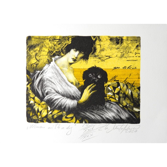 Woman with a dog Woman with a dog